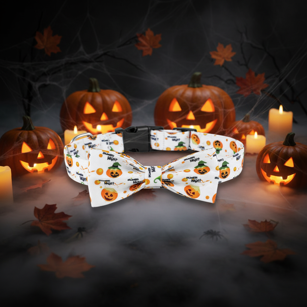 Col'ween Blanc - Fond Halloween