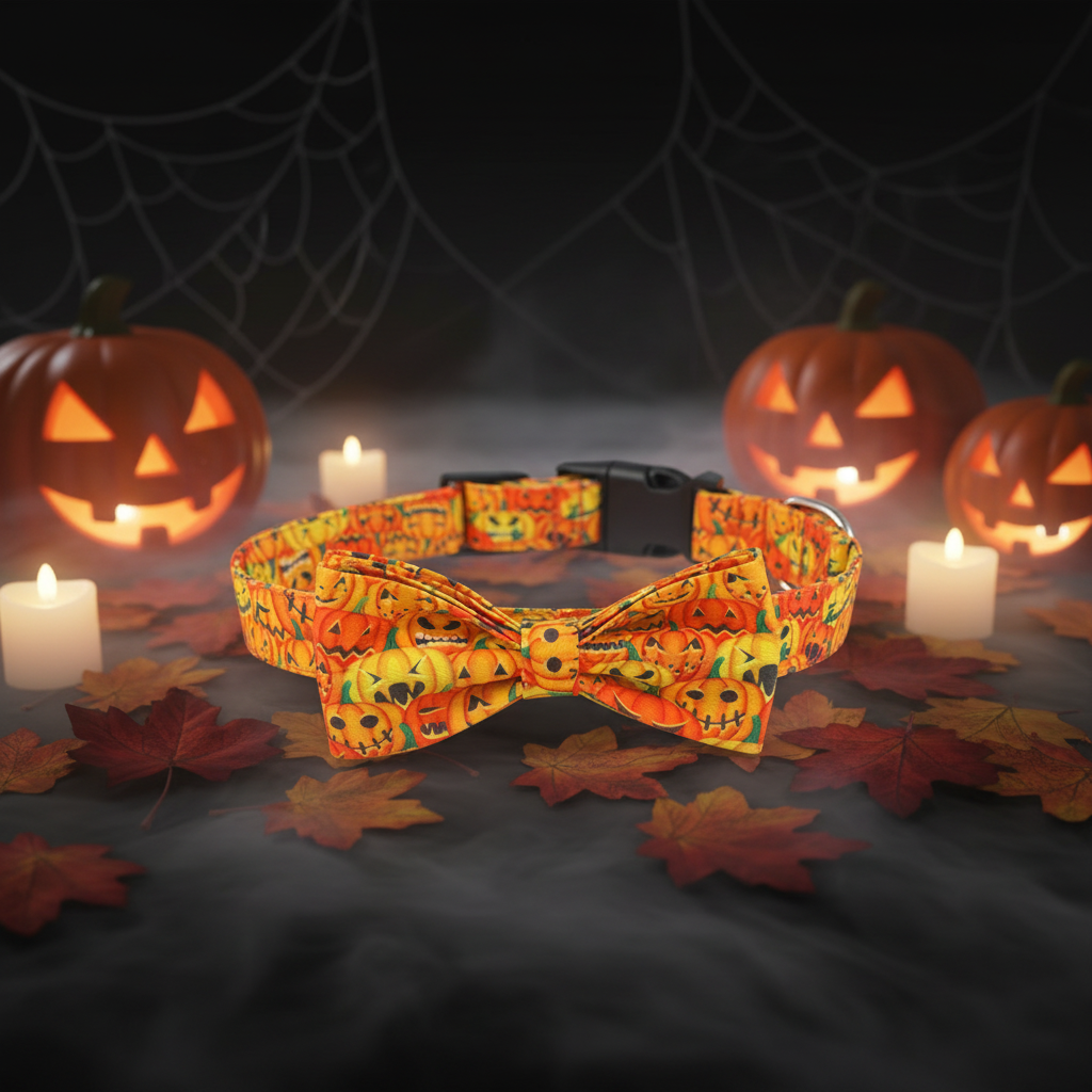 Col'ween Orange - Fond Halloween sombre