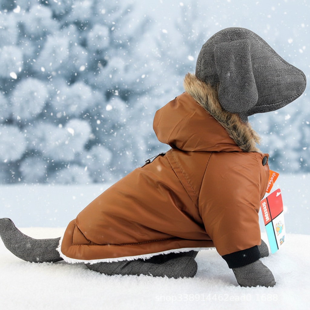 Doud'Wouf caramel - Fond hiver