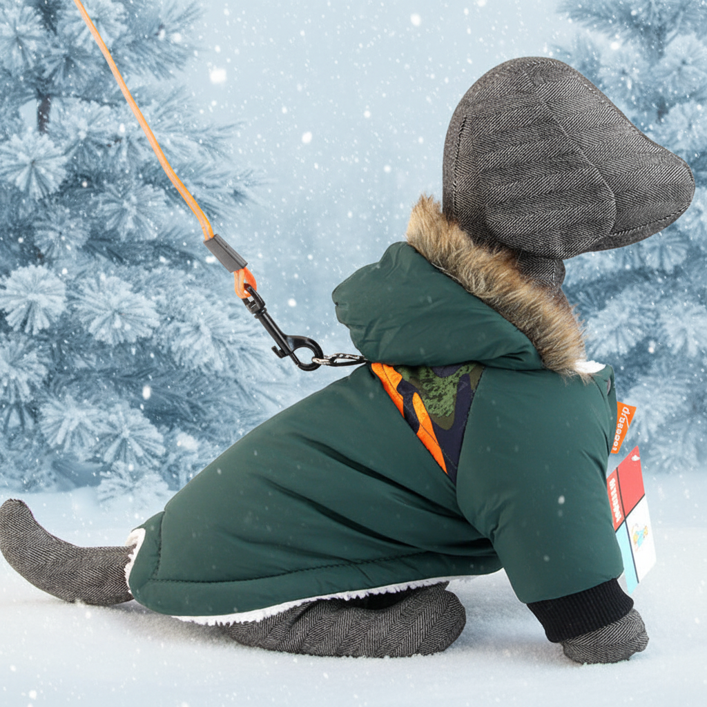 Doud'Wouf vert - Fond hiver