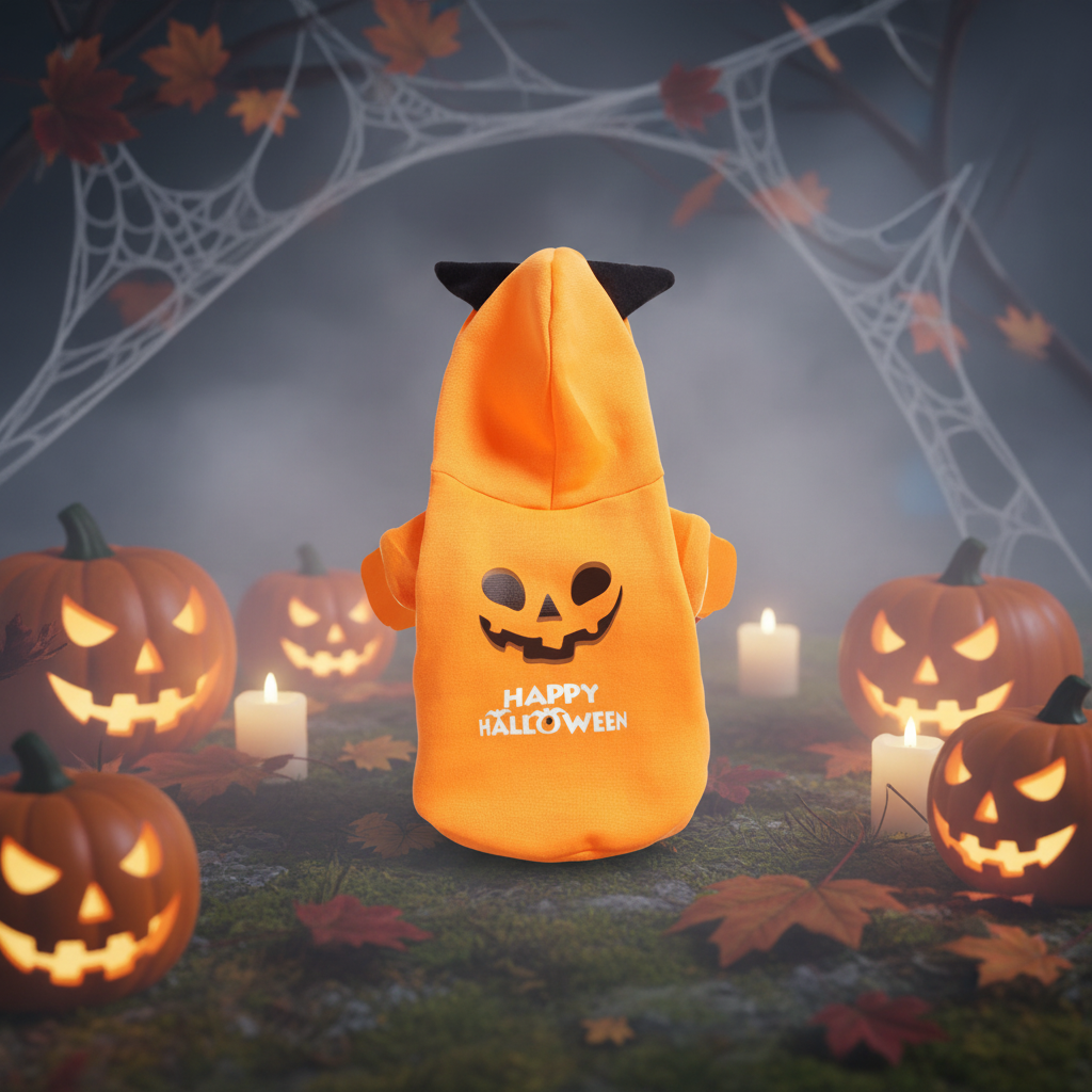 Frip'ouille Orange - Fond Halloween