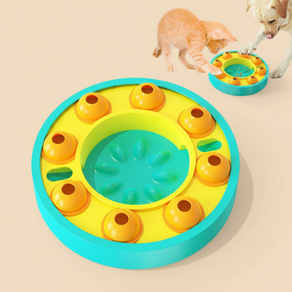 PensiPatte chat et chien - fond beige
